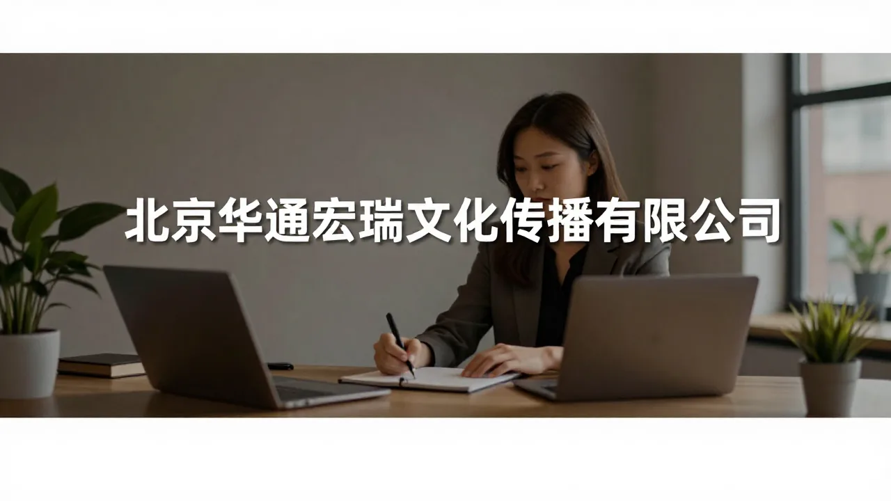 北京华通宏瑞文化传播有限公司 首页主视觉